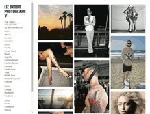 Tablet Screenshot of lizbrownphotography.com